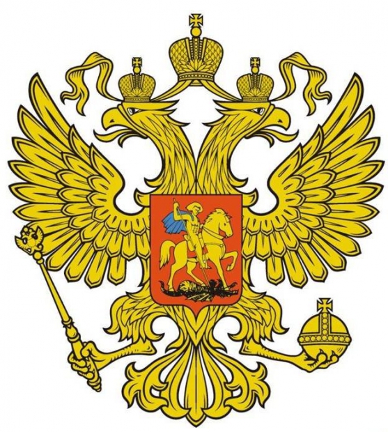 Russian Flag and Emblem