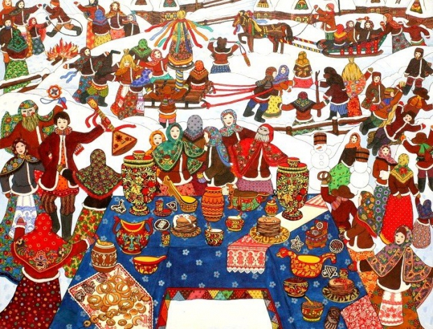 Maslenitsa 2013 St Petersburg
