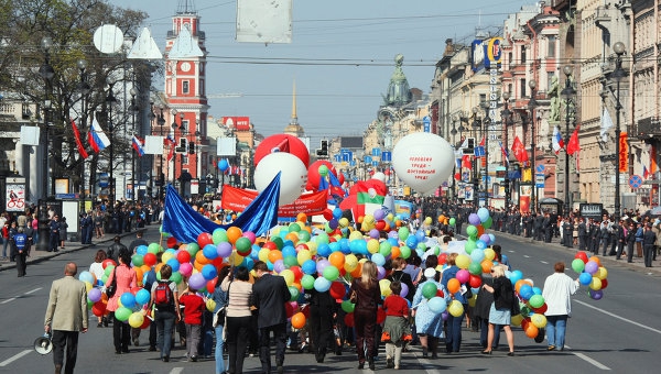St-Petersburg city day