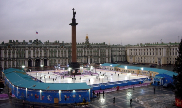 Ice rink palace square