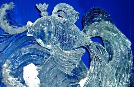 Ice Sculpting Festival 2014