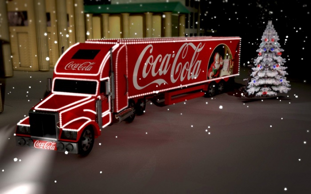 Christmas Coca-Cola Truck Parade